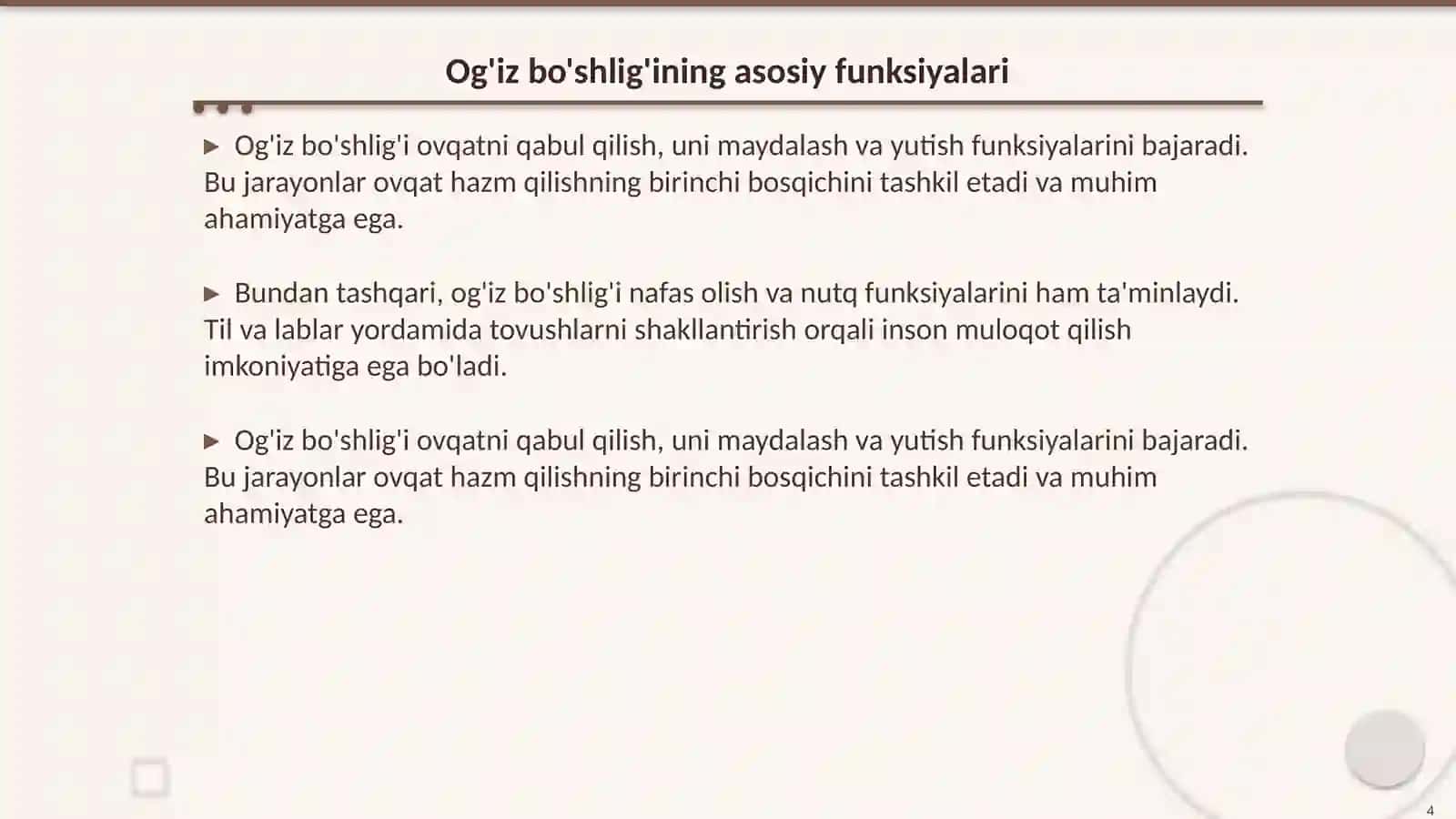Og'iz bo'shlig'i 4