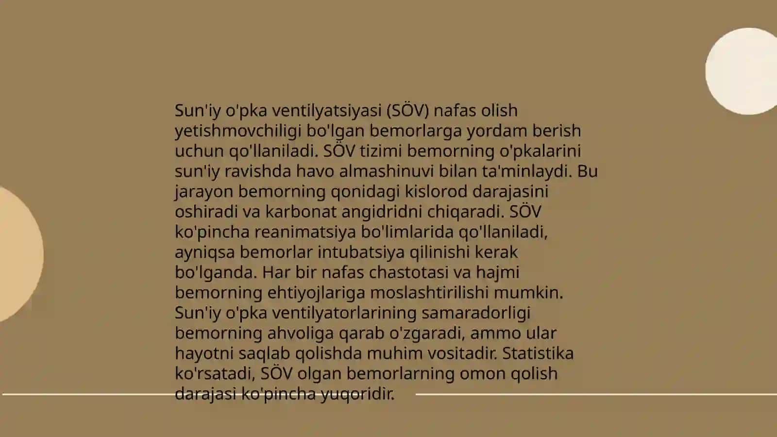 Sun'y qon aylanish, sun'iy o'pka, gemodializ apparatlari 4