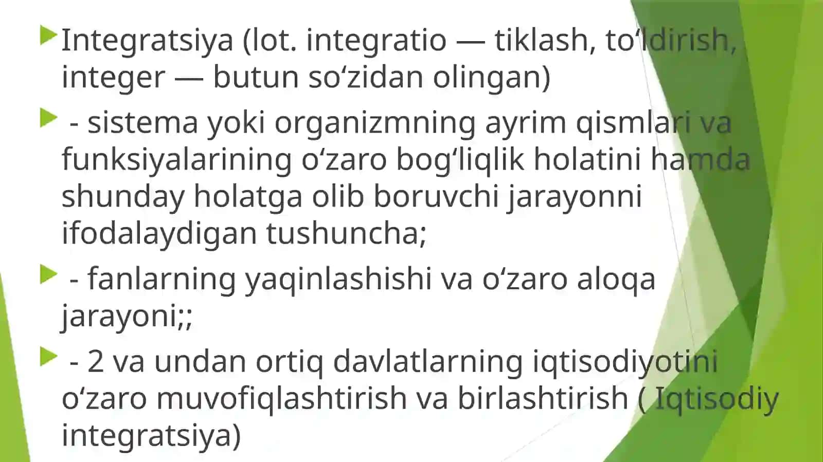 Texnologiya fanining integratsion yondashuvi 4