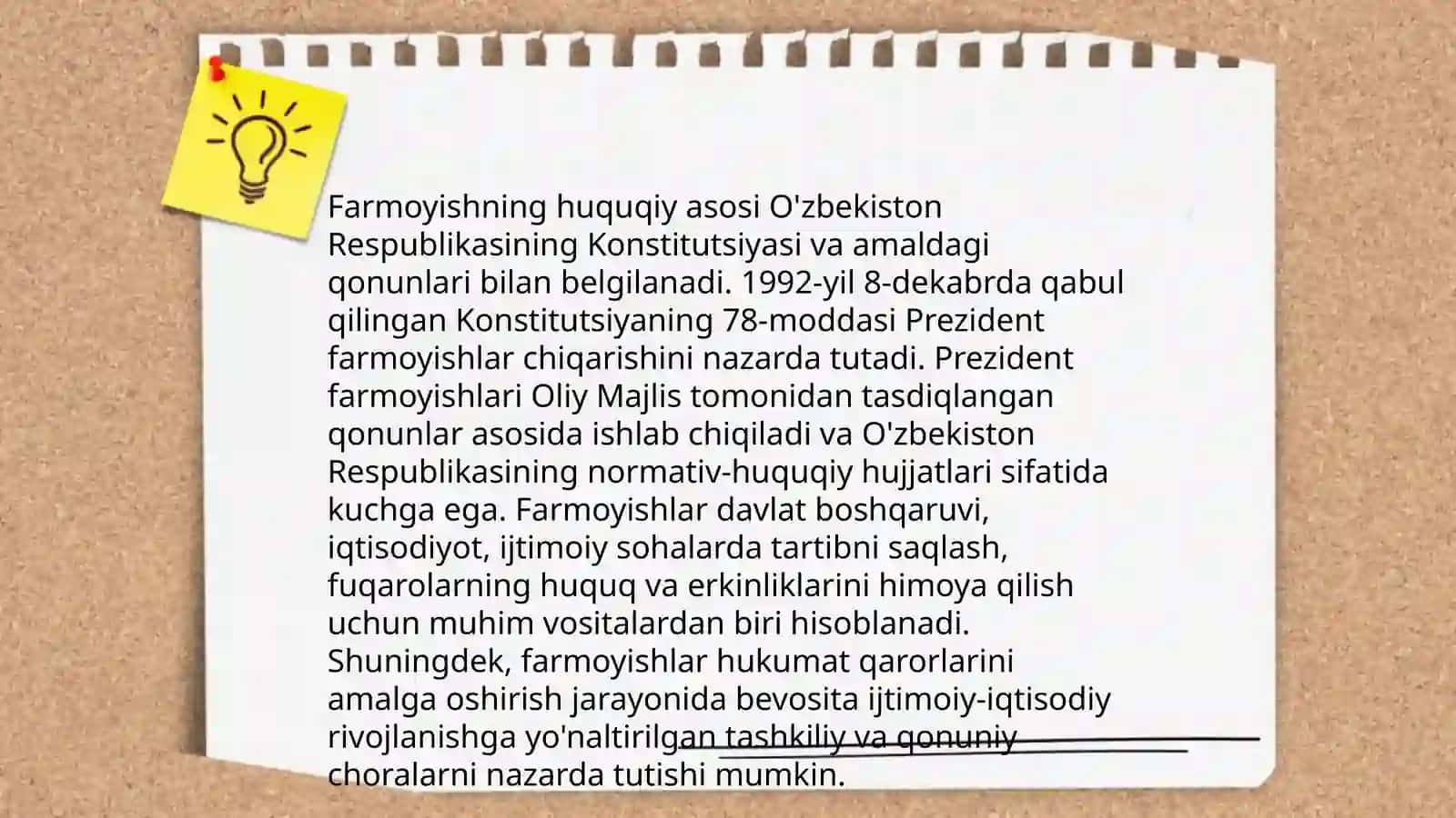 Farmoyish hujjatlari 4
