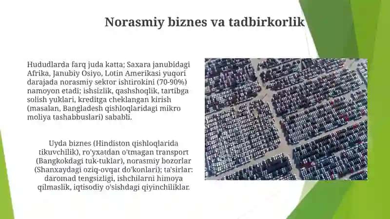 Norasmiy iqtisodiyot 4