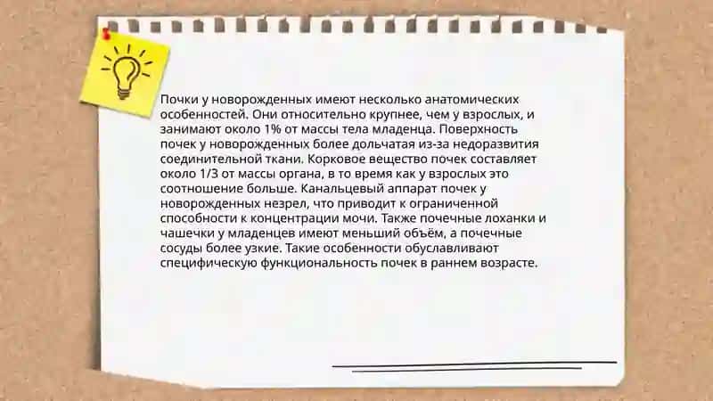 Возрастные особенности и гигиена выделительной система 4