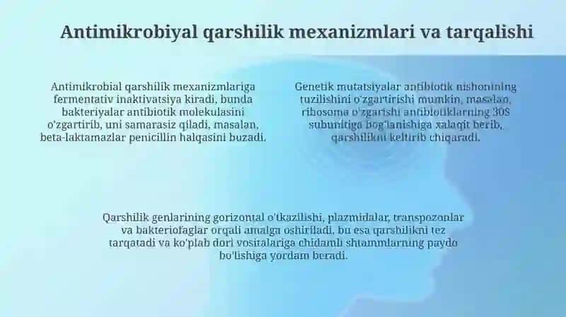 Antimikrobik qarshilik (AMR) 4