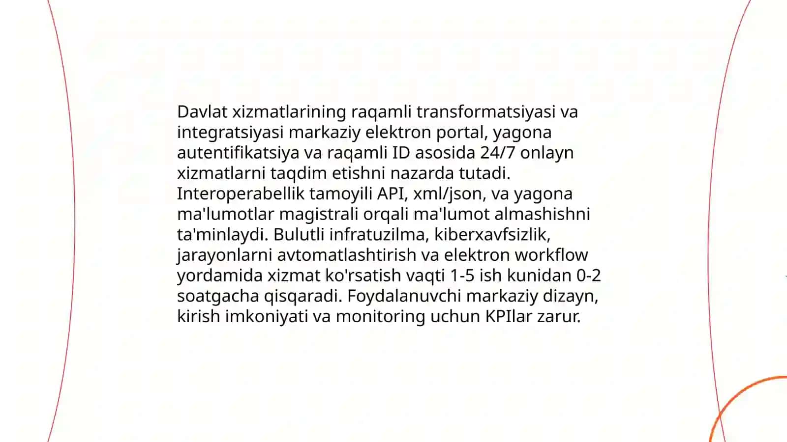 DAVLAT BOSHQARUVIDA RAQAMLI TEXNOLOGIYALARINI RIVOJLANTIRISH 4