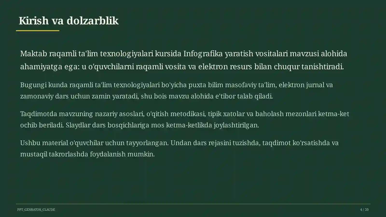 Infografika yaratish vositalari 4