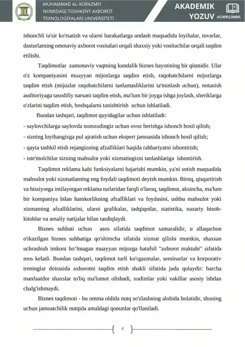 TAQDIMOTNING TARKIBI 4