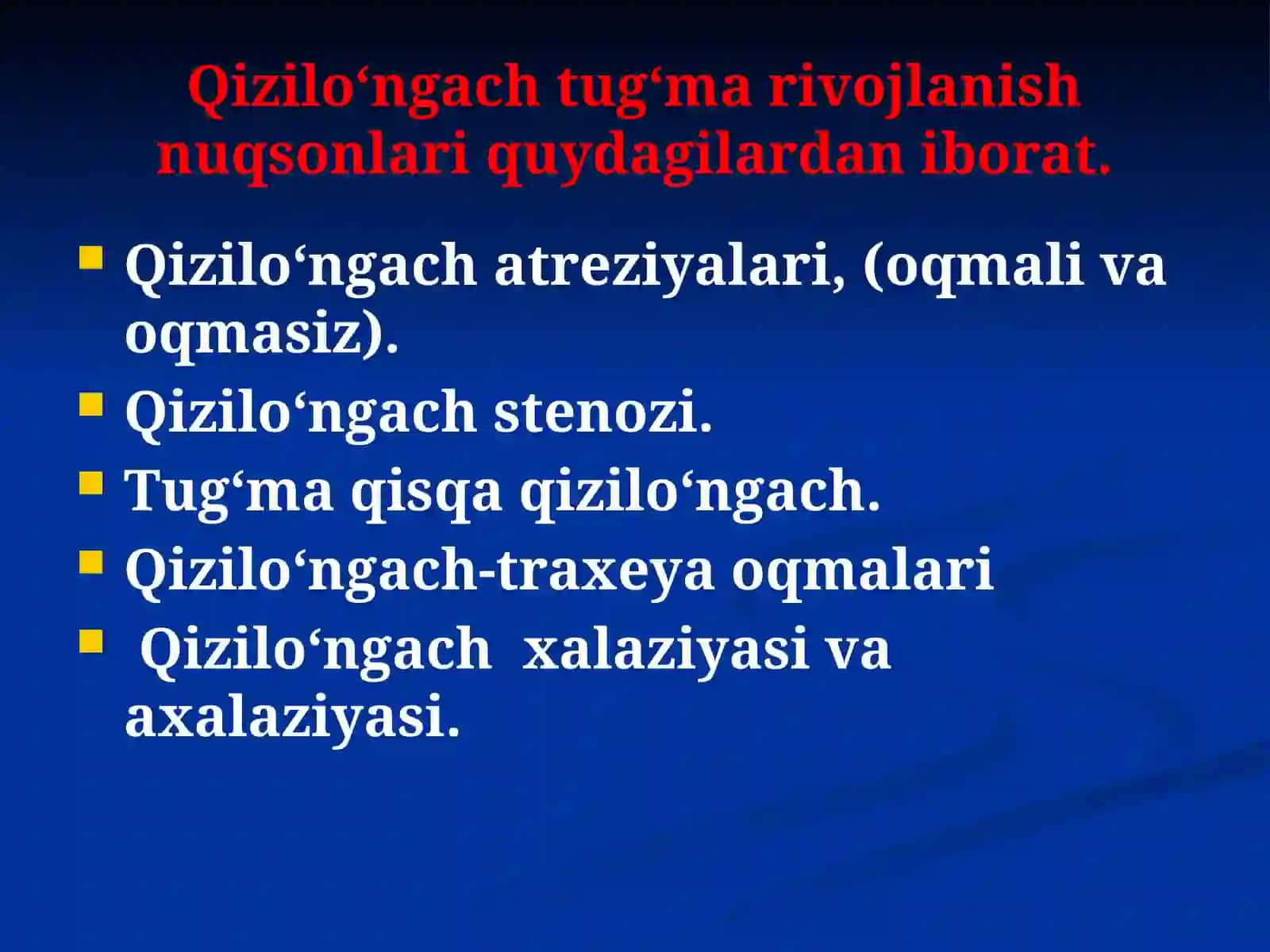 Qizilо‘ngachtug‘marivojlanishnuqsonlarivaanomaliyalari 4