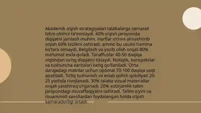 Akademik ko'nikmalar kasbiy kometentlik 4