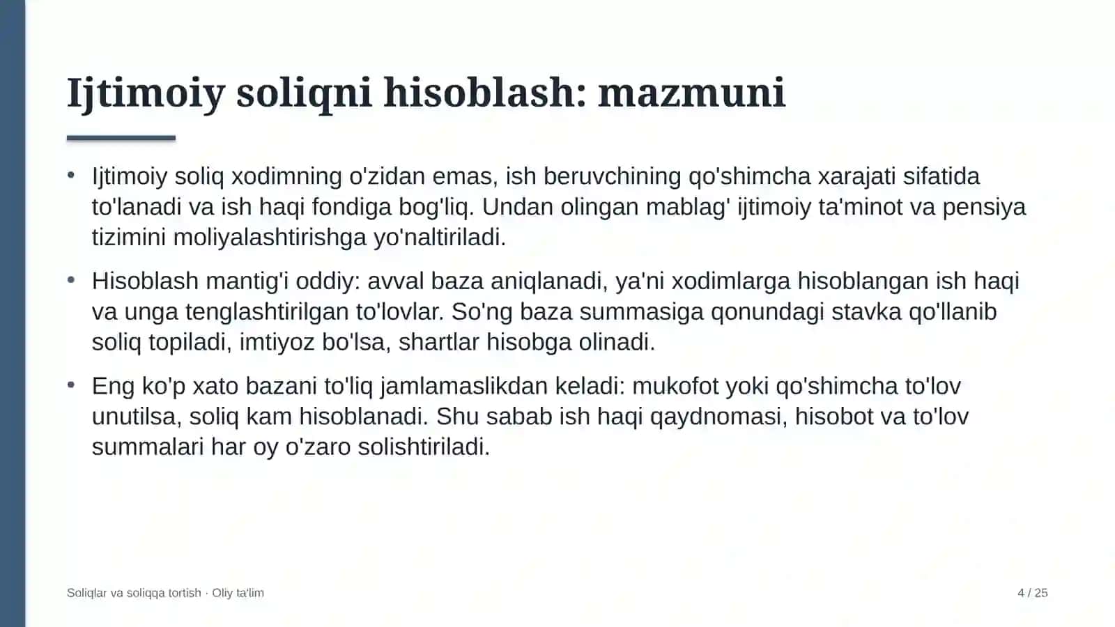 uy hayvonlari uchun veterinariya klinikalarida ijtimoiy soliqni hisoblash 4604 4