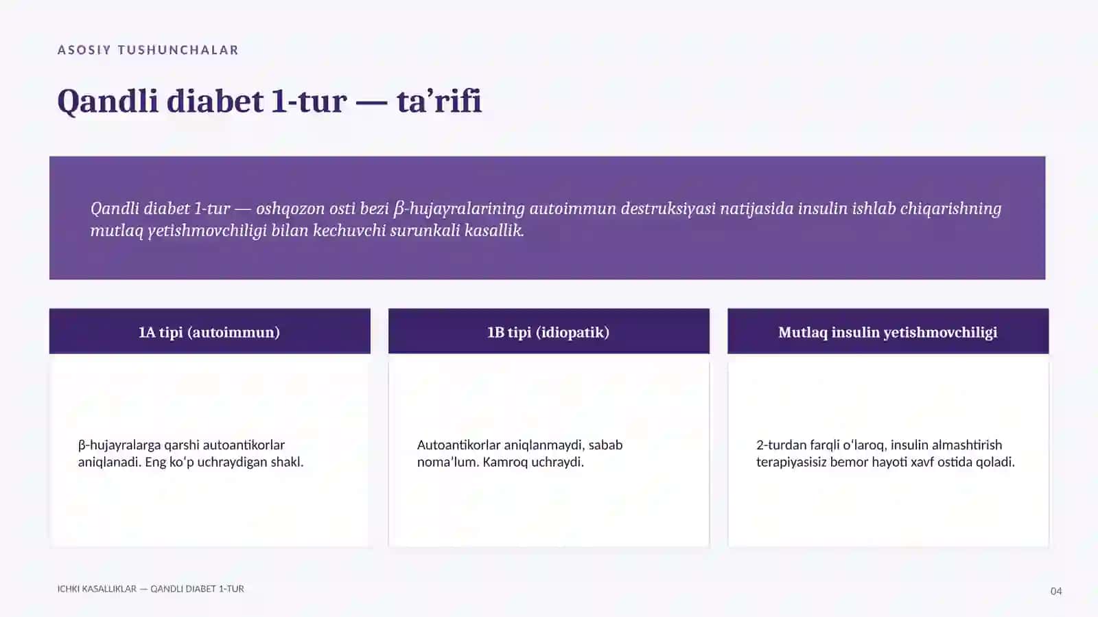 QANDLI DIABET 1-TUR 4