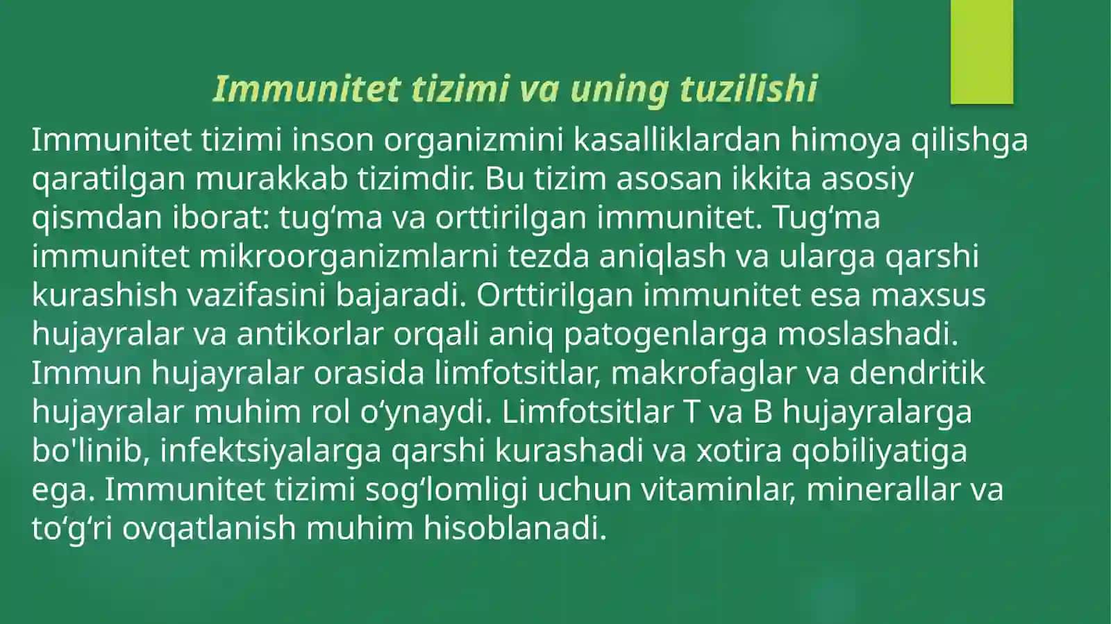 Immunopatologiya haqida ma'lumotlar 4