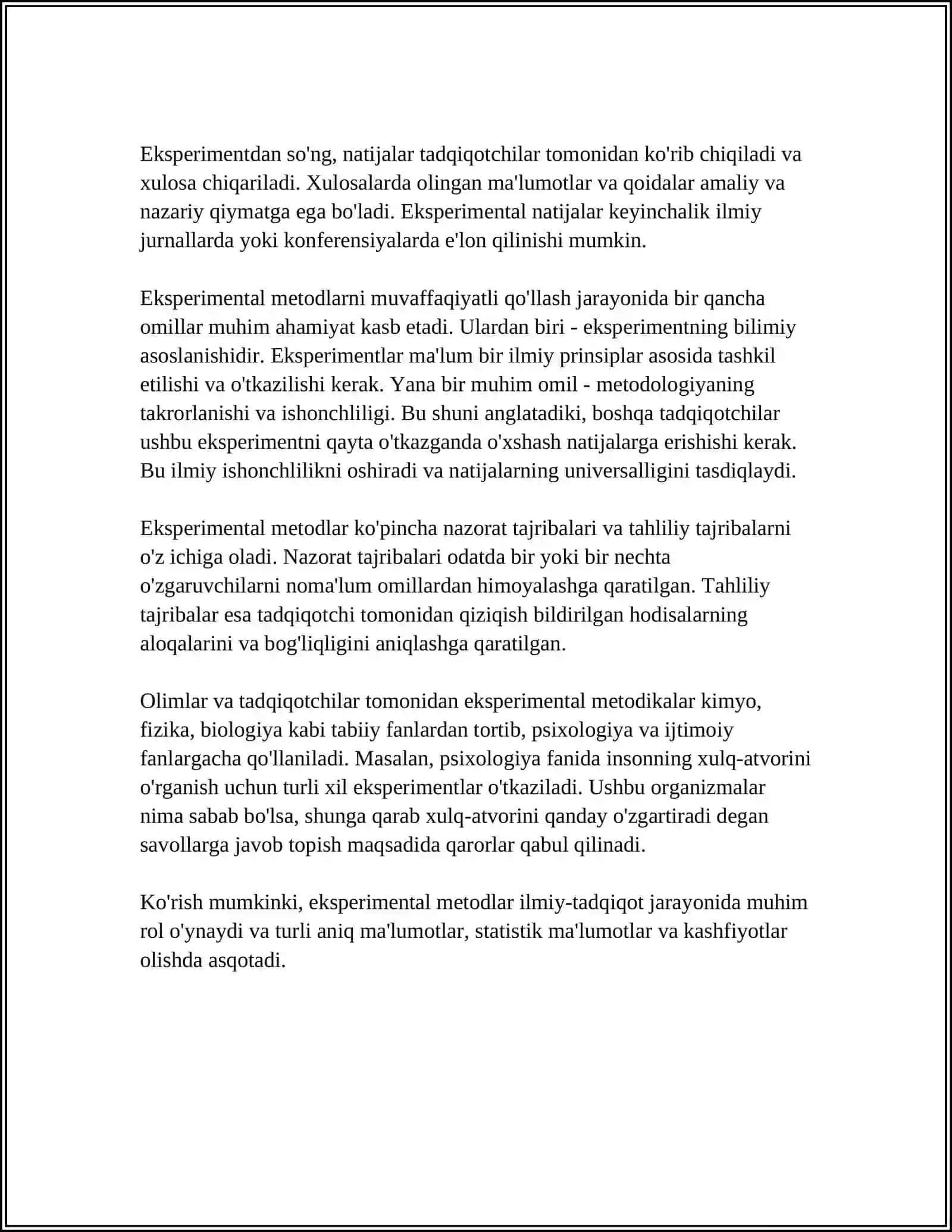 PSIXOLOGIYA FANINING TADQIQOT METODLARI 4