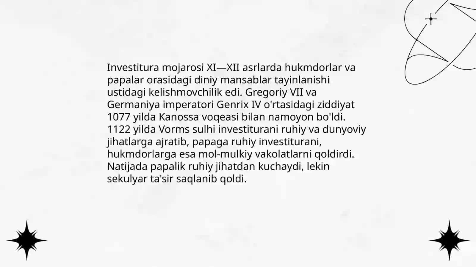 O'rta asrlarda xristian olamida sodir bo'lgan o'zgarishlar 4