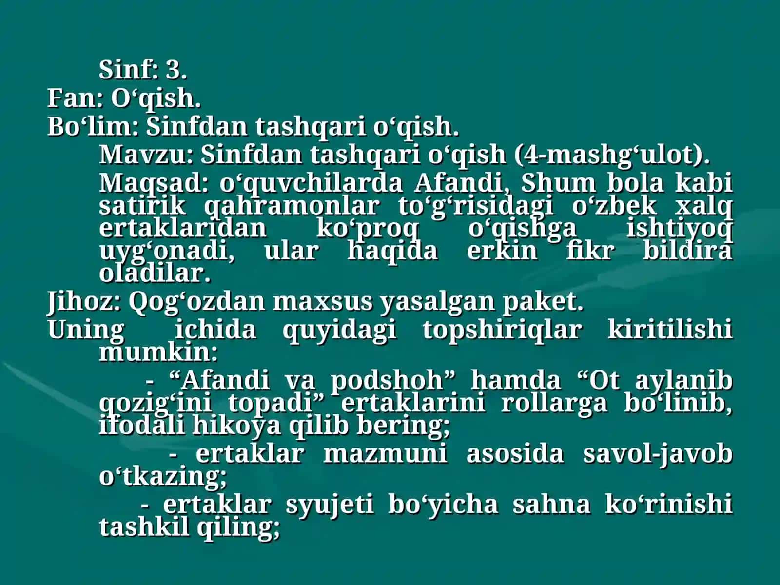 OLTIN QOIDALAR 4
