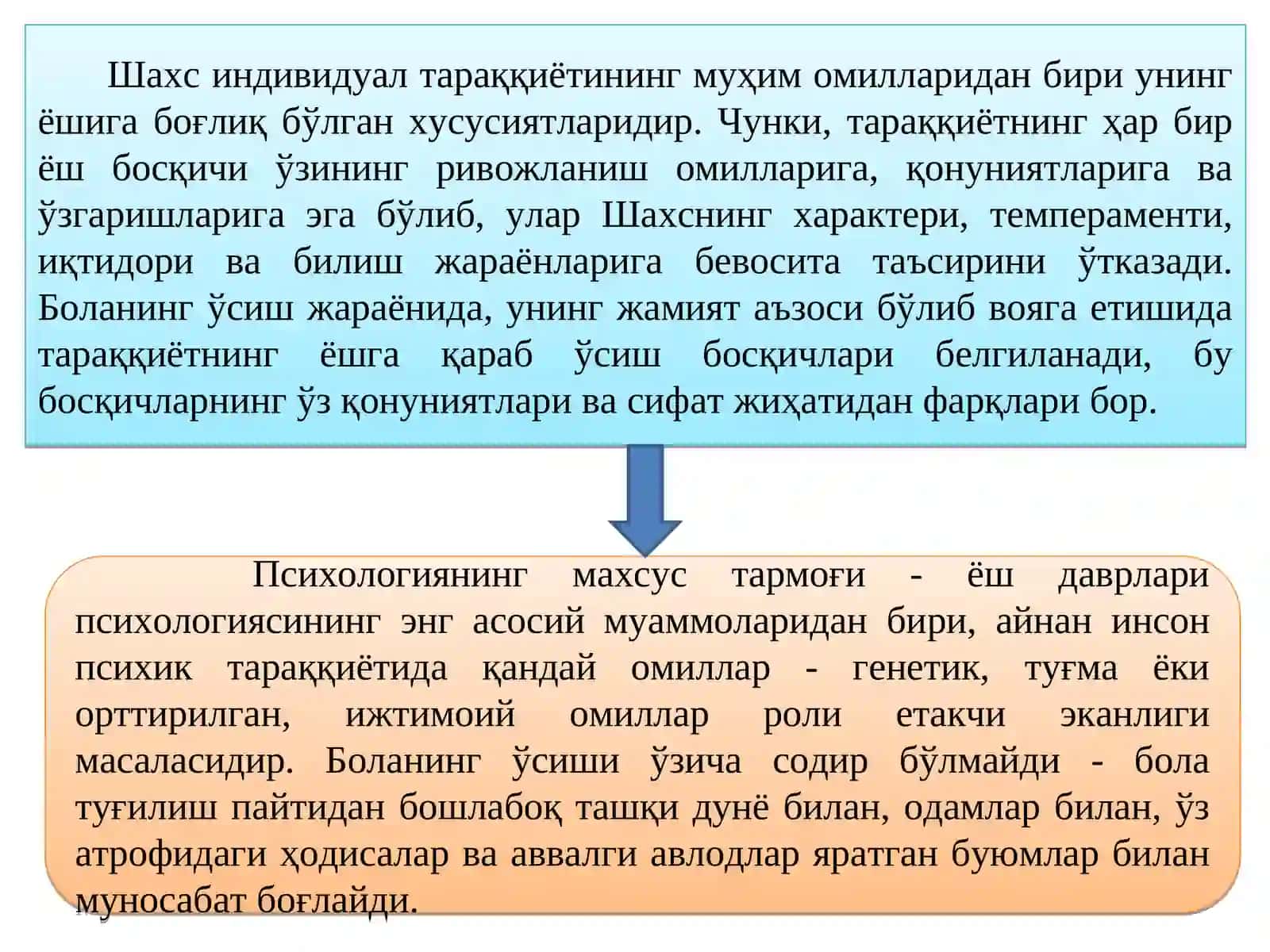 Ўсмирлик даврида психик ривожланиш хусусиятлари 4