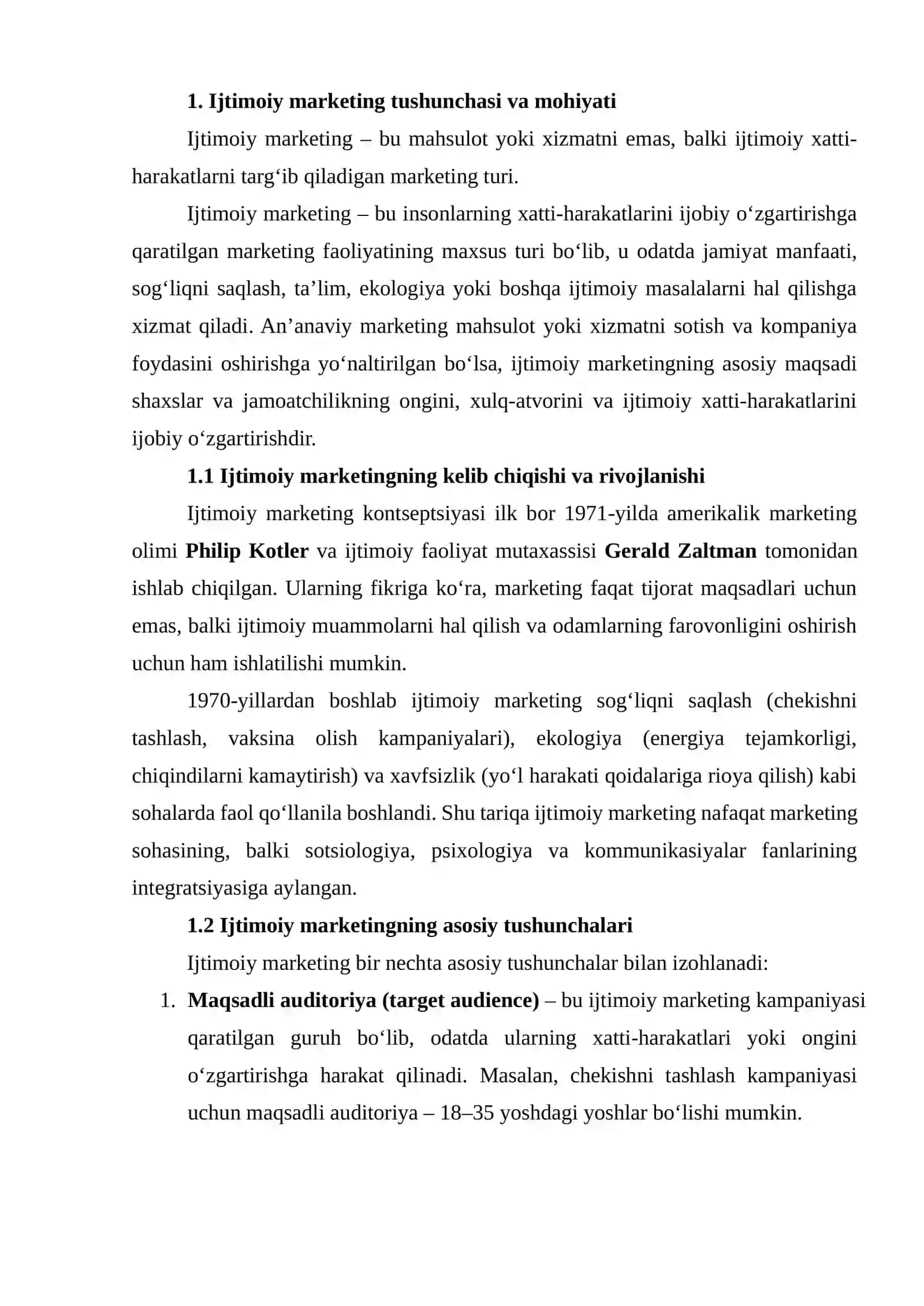 IJTIMOIY MARKETING VA UNING JAMIYATDAGI AHAMIYATI 4