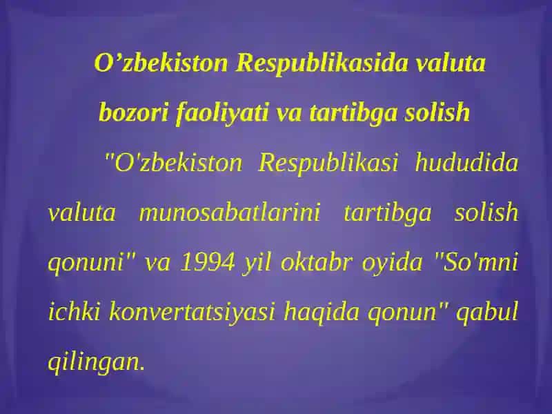 VALYUTADAGI XISOB KITOBLAR 4