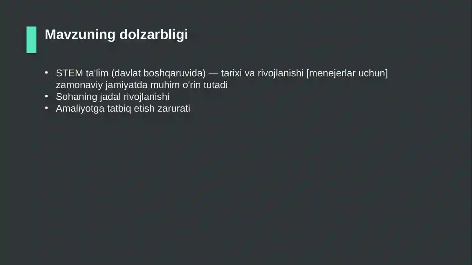 STEM ta'lim (davlat boshqaruvida) — tarixi va rivojlanishi [menejerlar uchun] 4