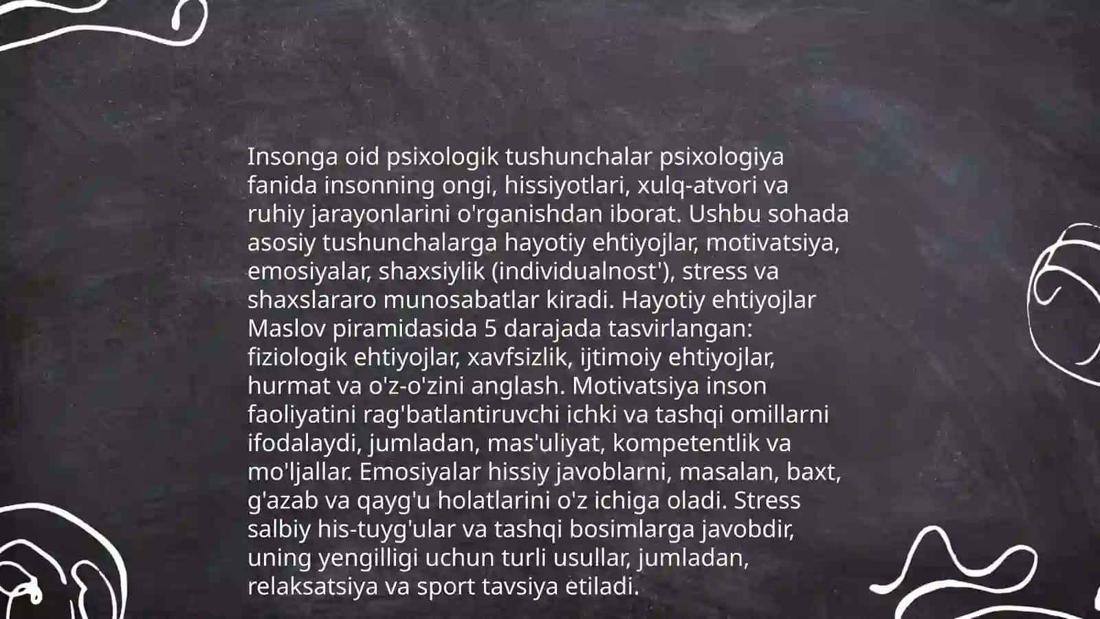 Tibbiyotda psixalogiya faniga kirish 4