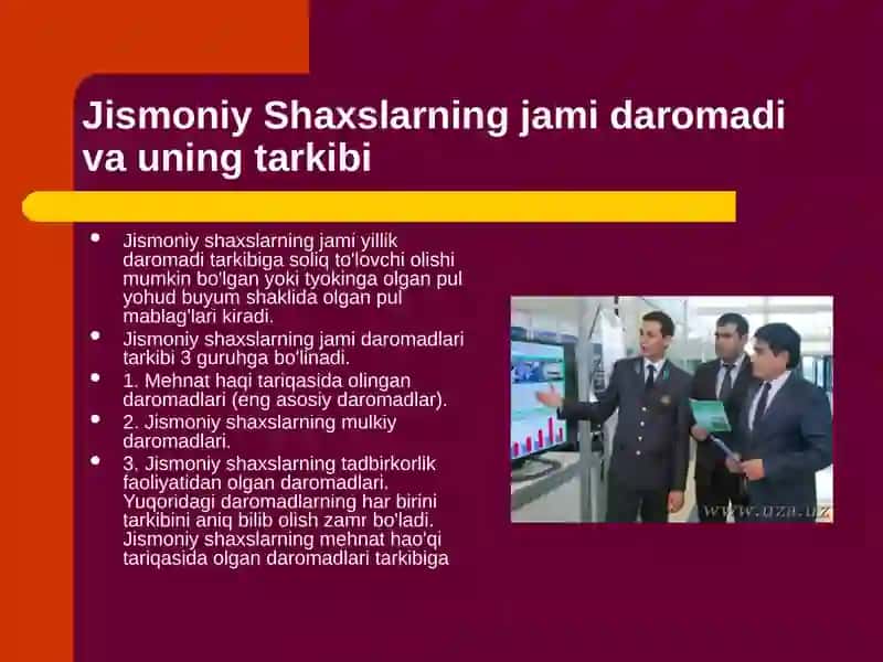Jismoniy shaxslardan olinadigan daromad solig'i va uni undirish tartibi 4