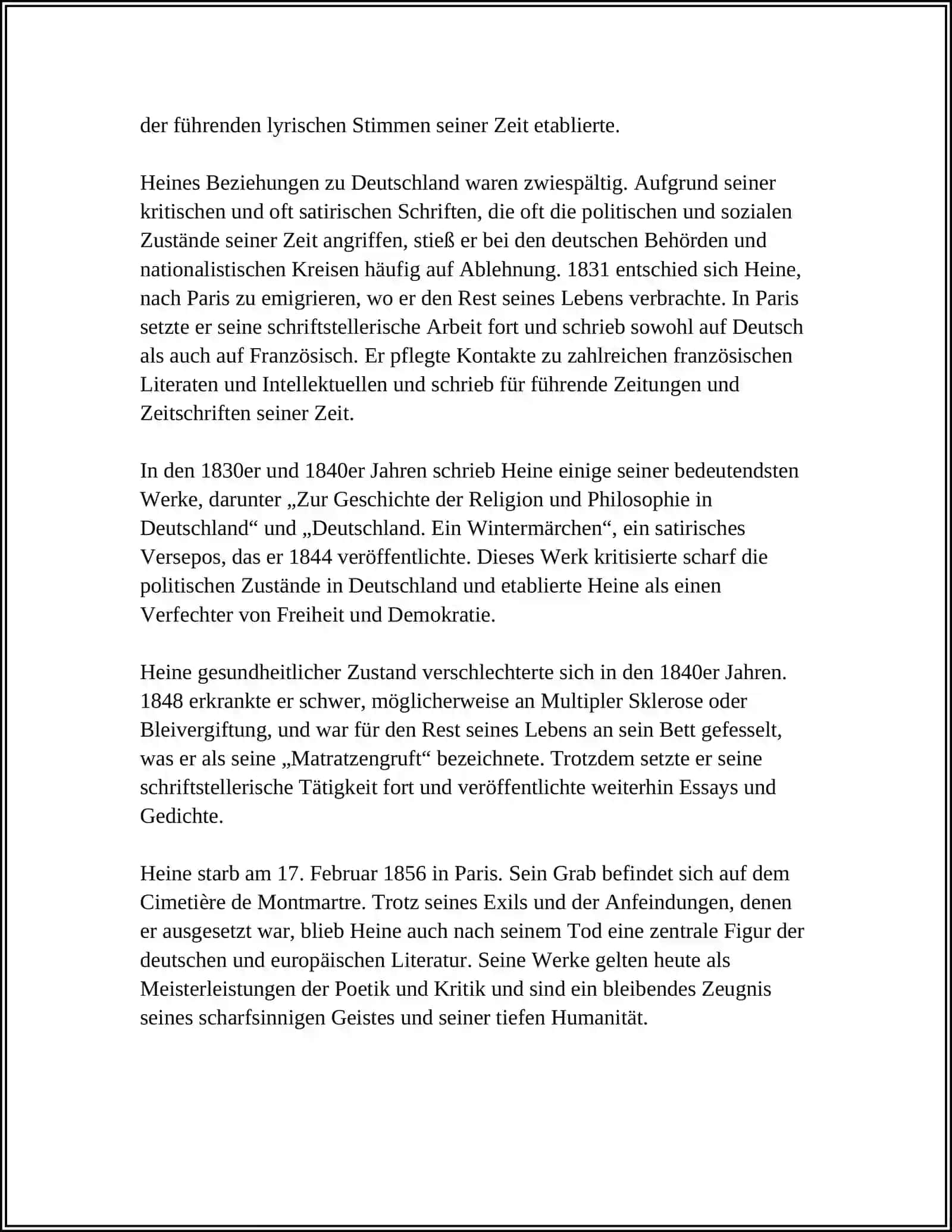 Heinrich Heine 4
