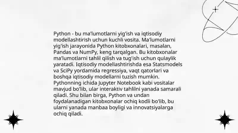 Zamonaviy dasturlash tilaridan foydalanish 4
