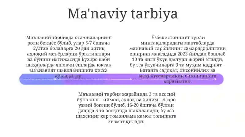 Tarbiya jarayoni mohiyati va mazmuni tamoyillari 4
