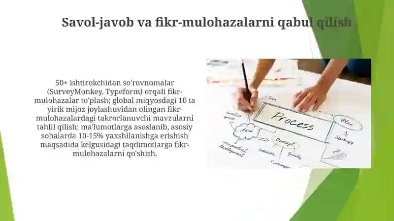 Taqdimot tayorlash va taqdim etish usul va vositalari 4