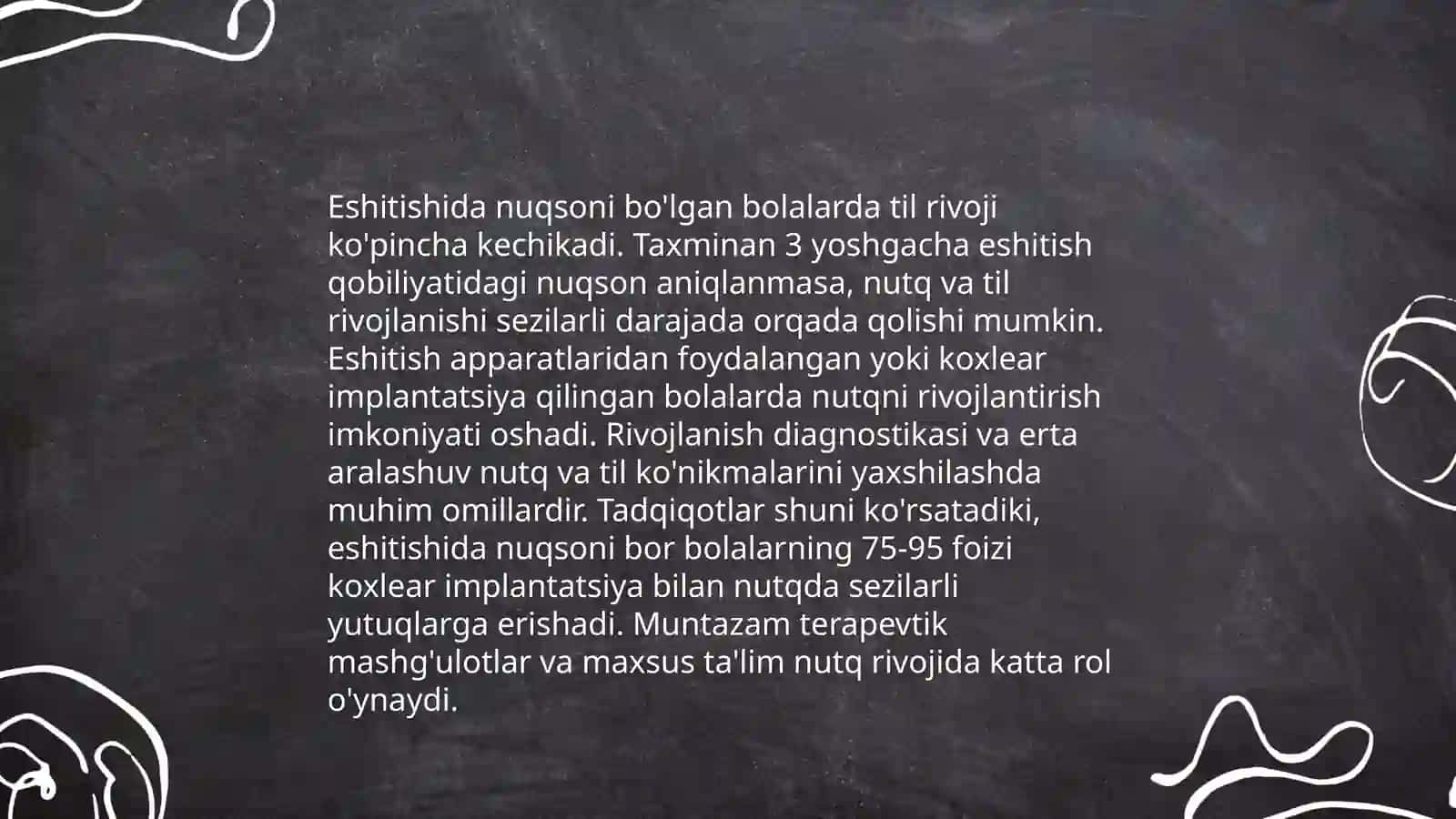 Eshitishida nuqsoni bólgan bolalar psixalogiyasi 4