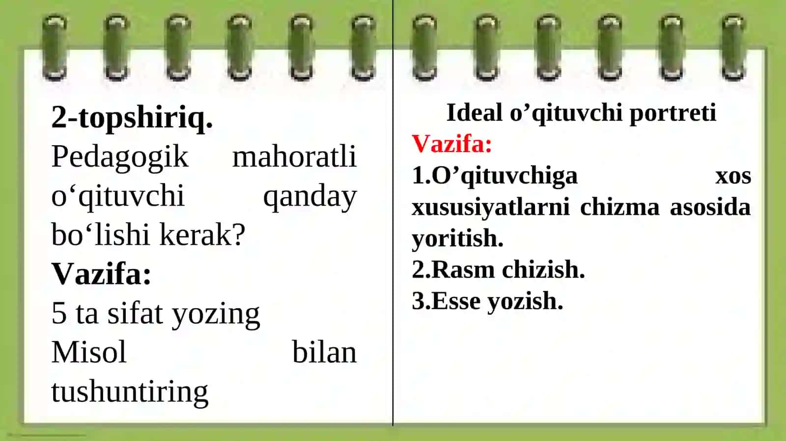 Pedagogik mahorat va uning o'qituvchi faoliyatida tutgan o'rni 4