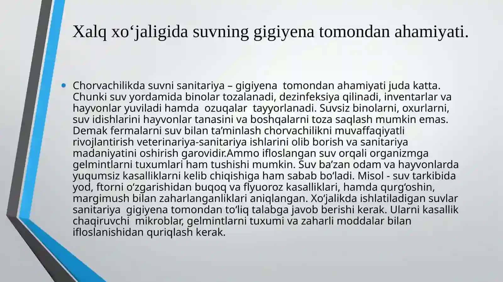 Suvnitozalash usullari 4
