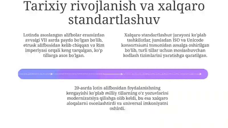 Lotin alifbosiga asoslangan imlo qoidalarining afzalligi 4