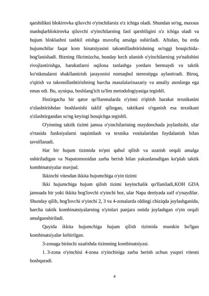 Hujum taktikasi 4