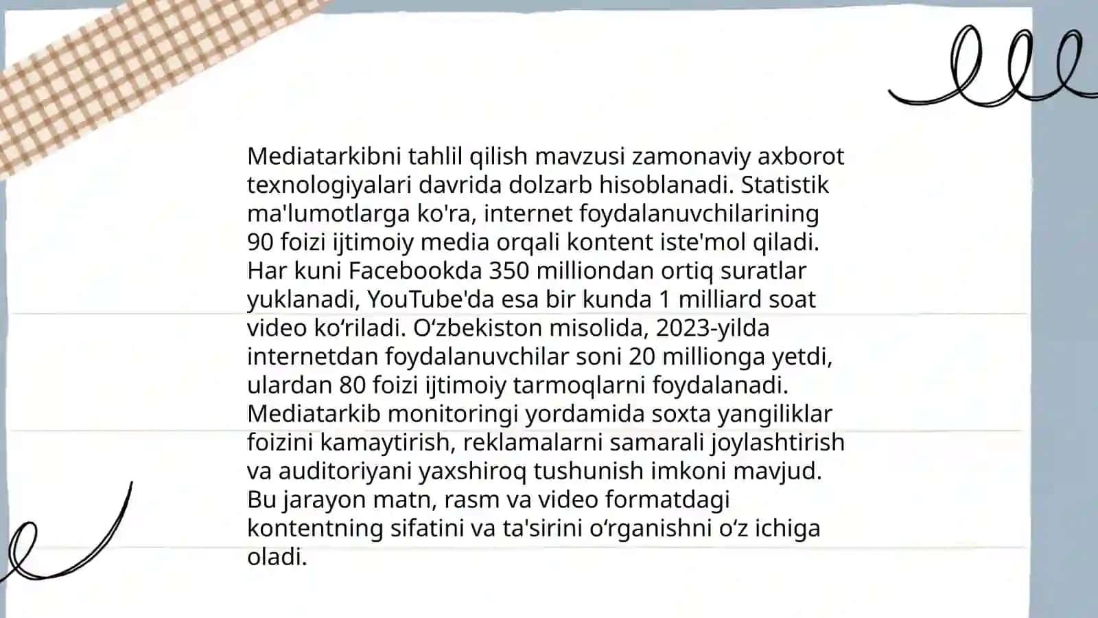 Mediasavodxonlikning asosiy tushunchalari va ahamiyati 4