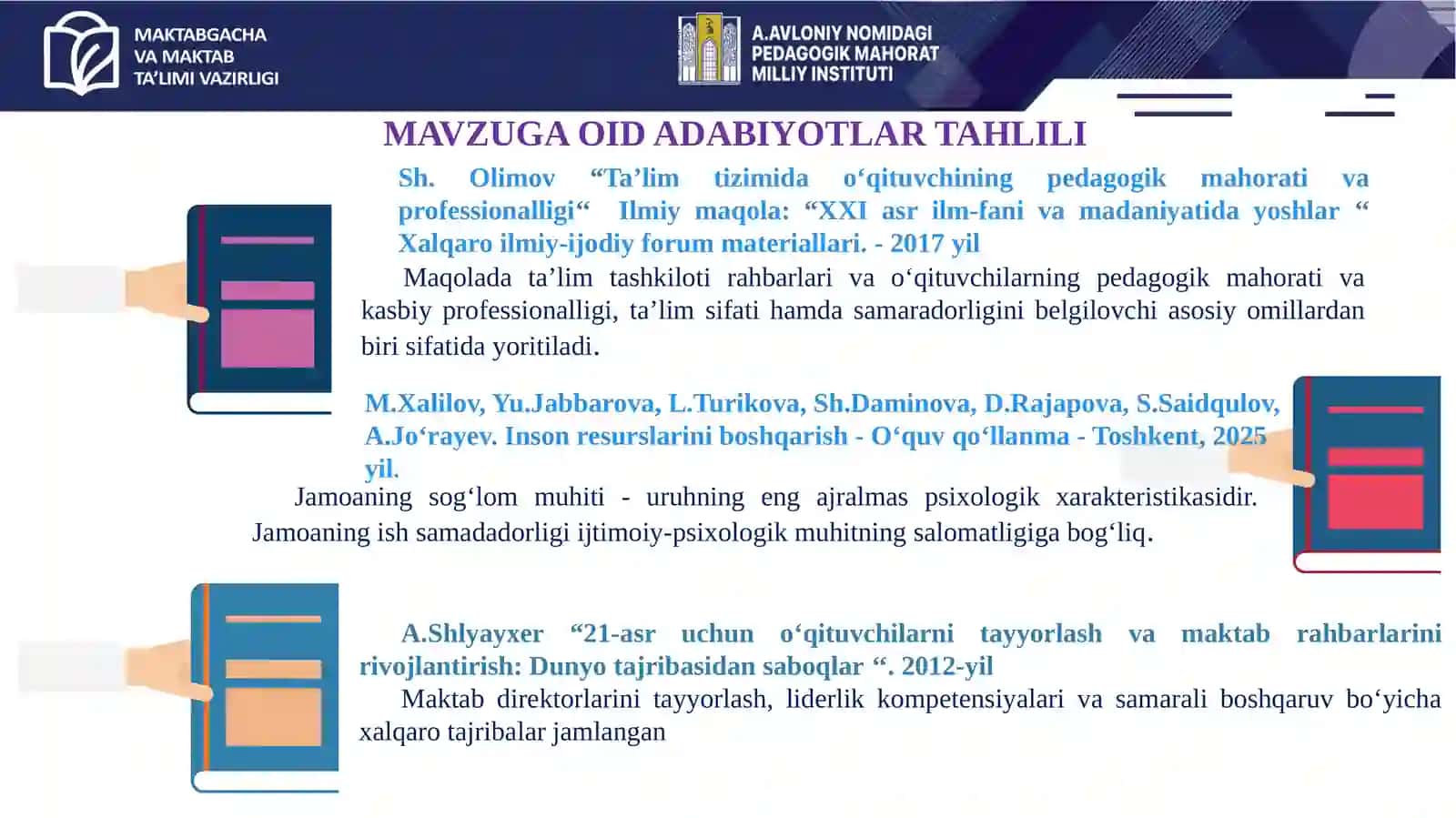 MAVZUNING DOLZARBLIGI 4