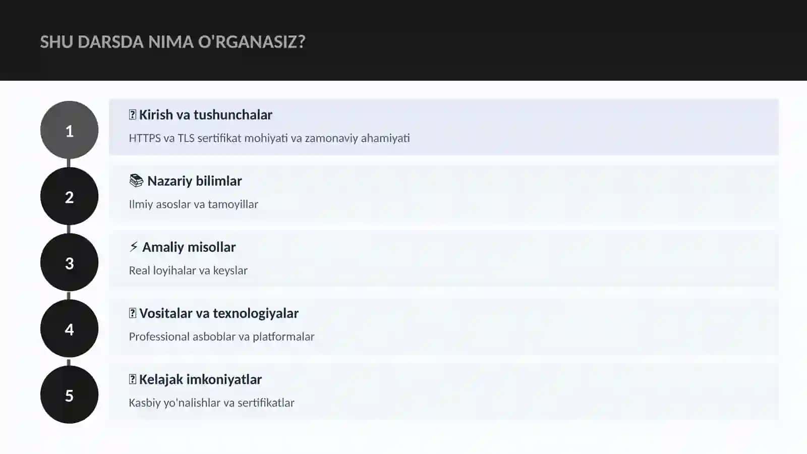 HTTPS va TLS sertifikat 4