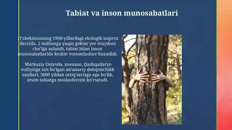Tabiat inson va jamiyat haqida tushuncha 4