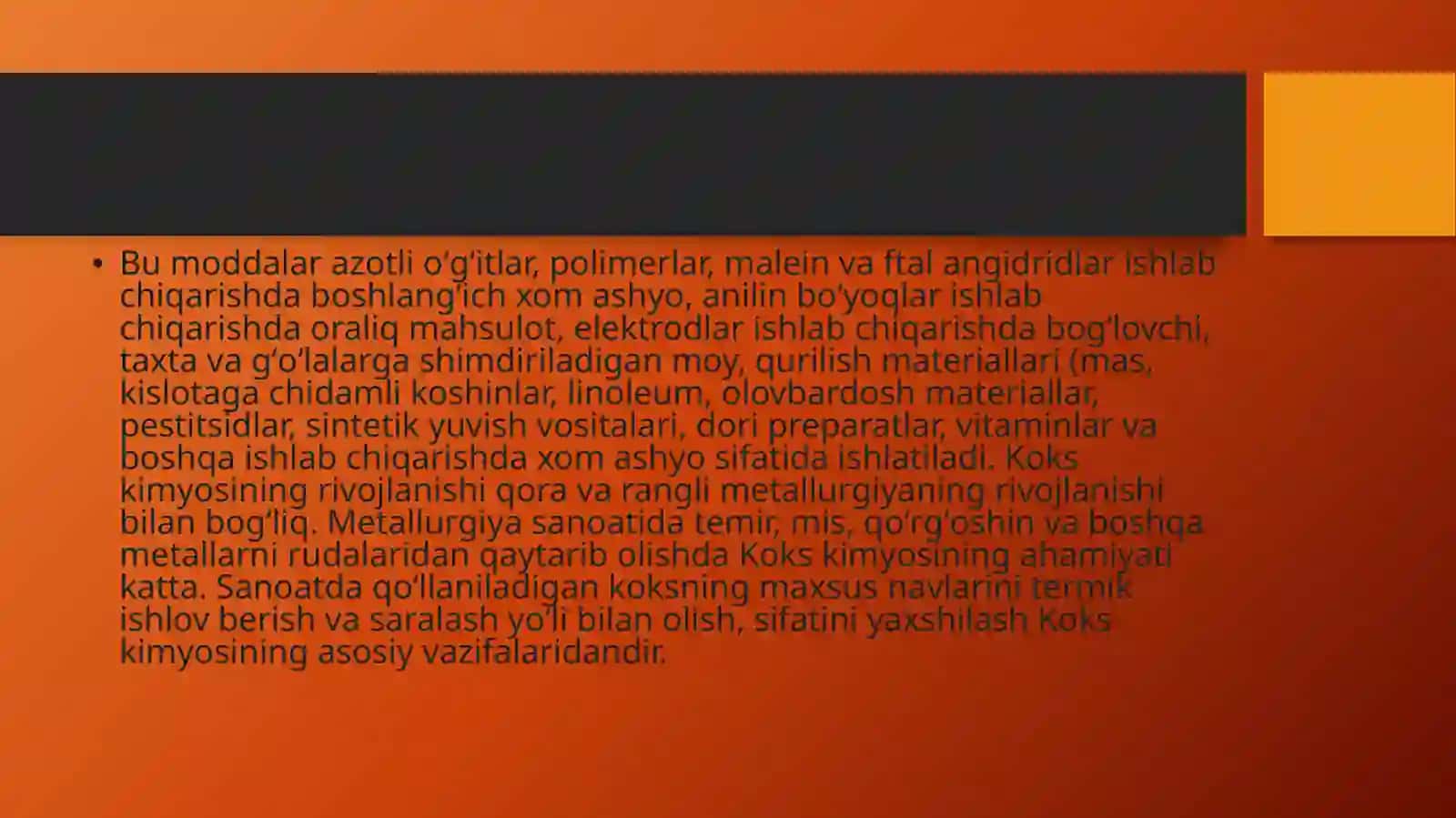 Toshko'mirdan kokslash 4