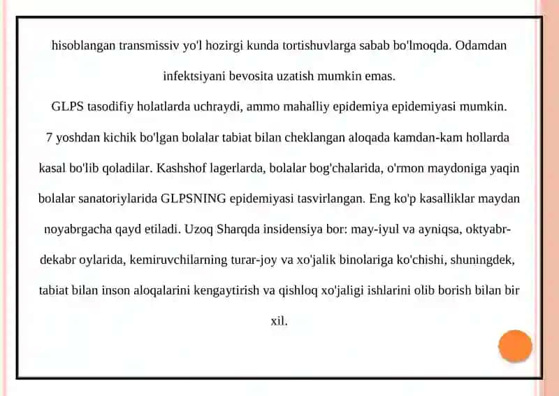 Gemorragikisitma Qo'zg'atuvchilari Patogenezi Labaratoriya Tashxisi 4