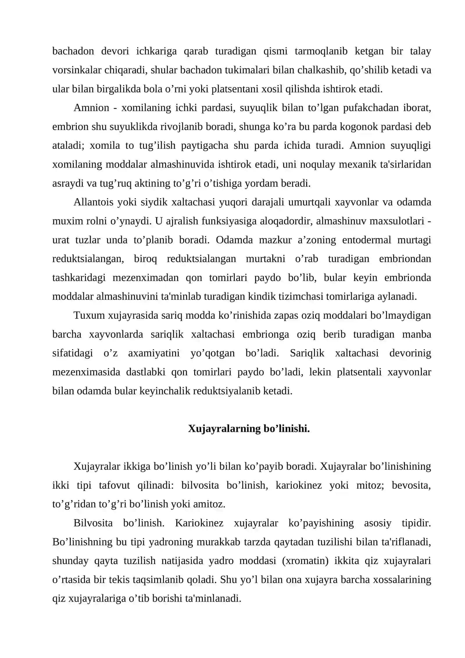 Embriologiya elementlari 4