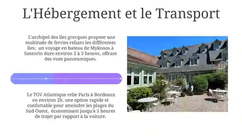 Les Destinations Populaires 4
