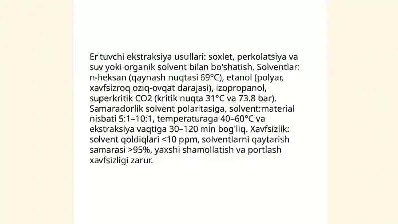 O'simlik moylari tarkibi, xossalari va ahamiyati 4