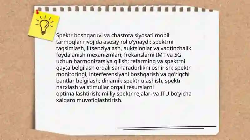 Mobil tarmoqlarni rivojlantirish tamoyillari 4
