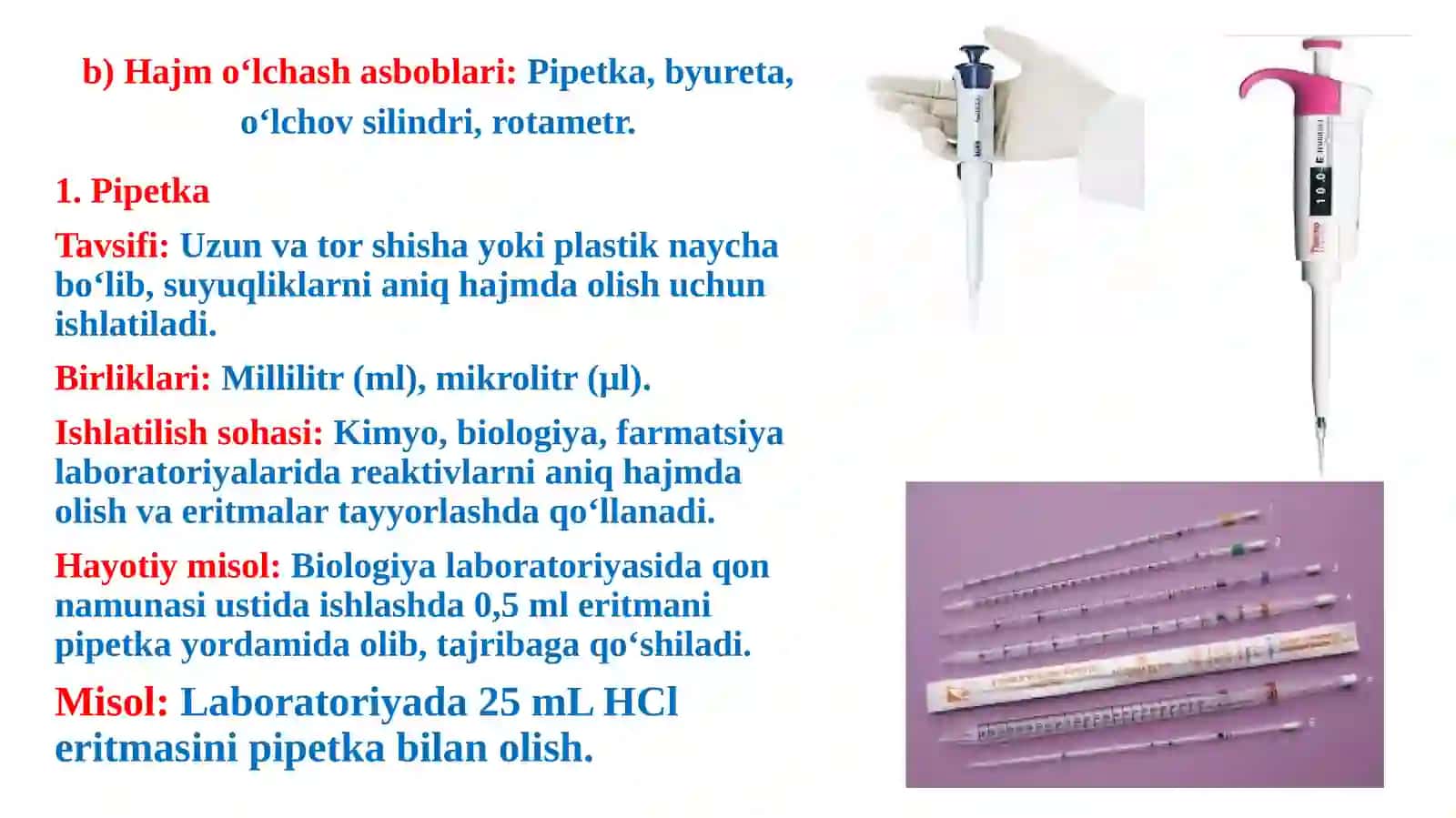 O‘lchash va o‘lchov asboblari va o‘lchov xatoliklari 4