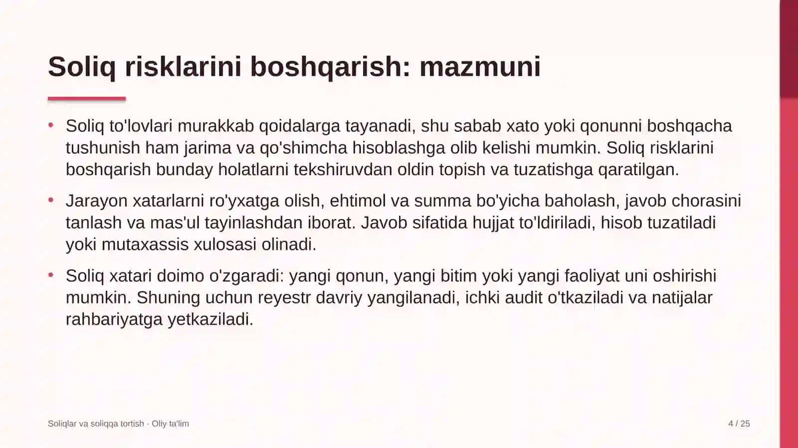 qurilish materiallari sanoatida soliq risklarini boshqarish 9543 4