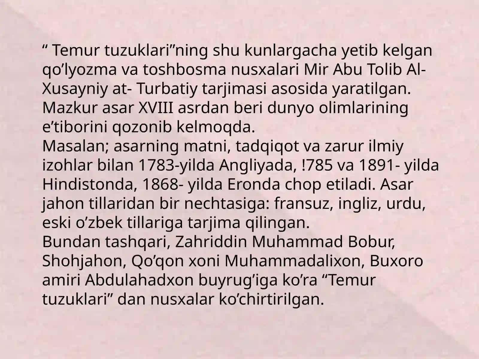 Temur tuzuklari 4