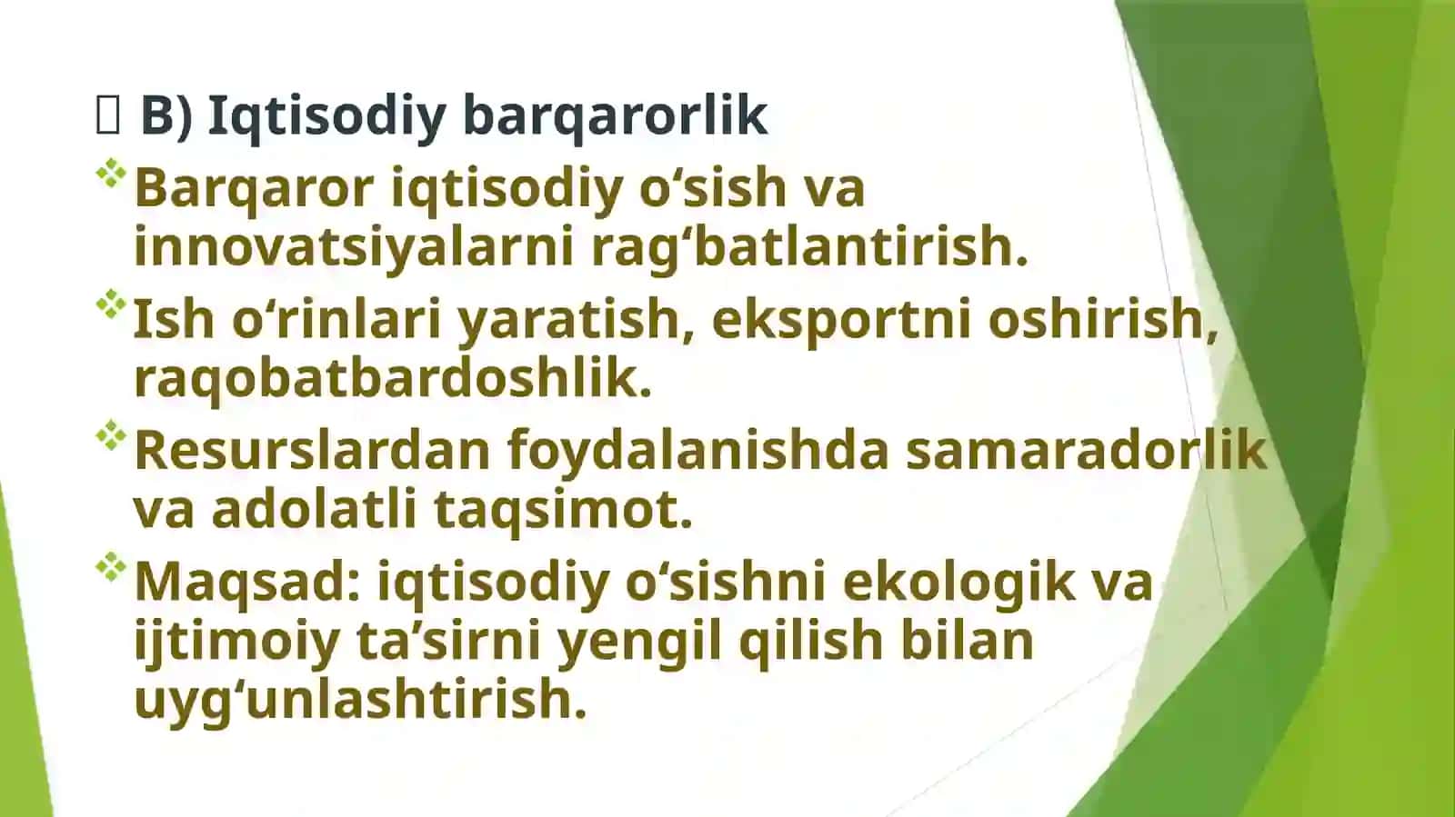 Iqtisodiy-ijtimoiy va ekologik majmuali barqaror rivojlanishning kelajak istiqbollari 4