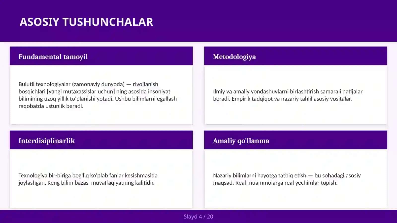 Bulutli texnologiyalar (zamonaviy dunyoda) — rivojlanish bosqichlari [yangi mutaxassislar uchun] 4