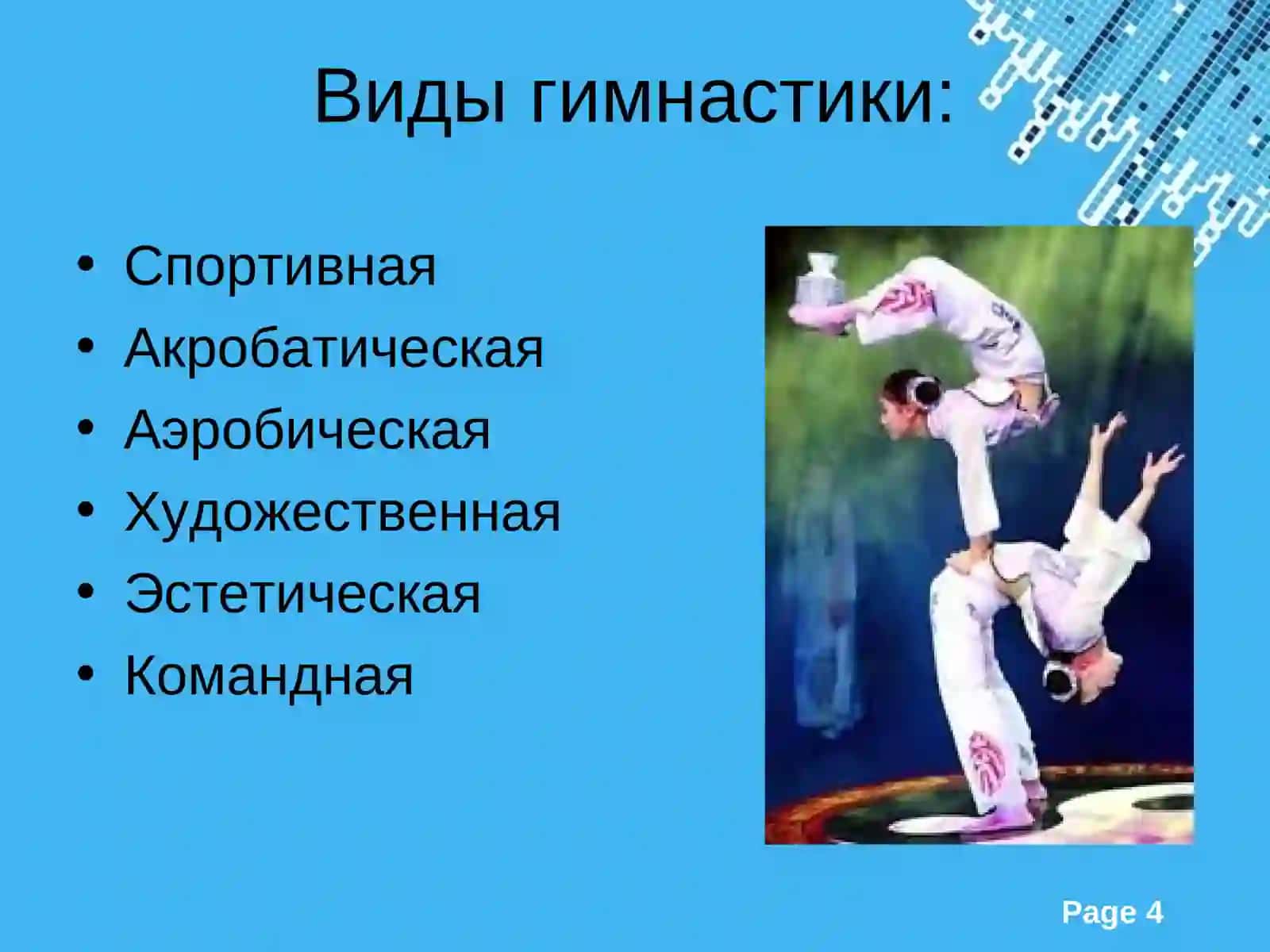 Гимнастика 4