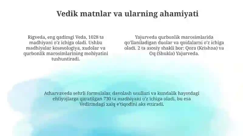 Vedizm dini ta'limotida axloqiy qarashlar 4